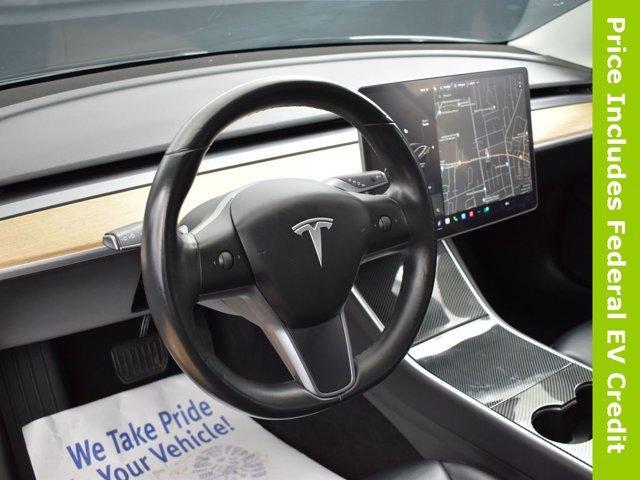 used 2019 Tesla Model 3 car, priced at $17,999