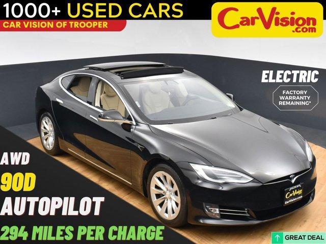 used 2017 Tesla Model S car, priced at $19,499