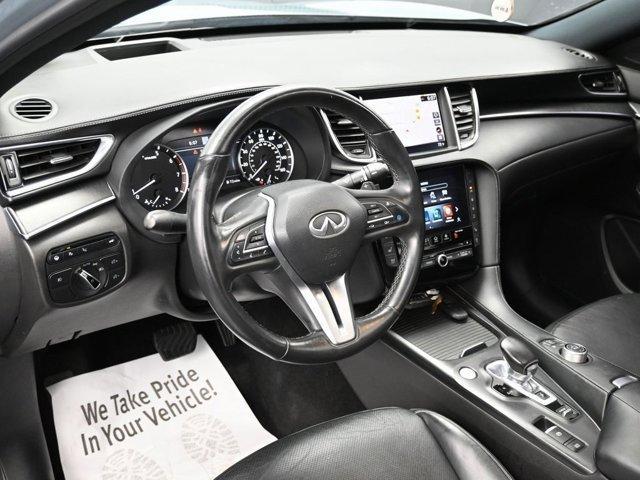 used 2022 INFINITI QX55 car, priced at $27,499