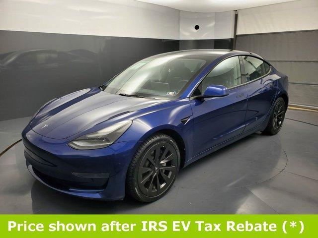 used 2022 Tesla Model 3 car, priced at $14,999