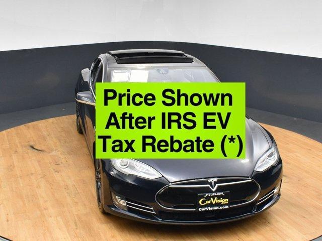 used 2014 Tesla Model S car, priced at $15,999