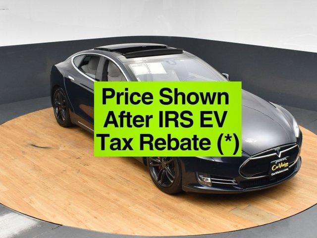 used 2014 Tesla Model S car, priced at $15,999