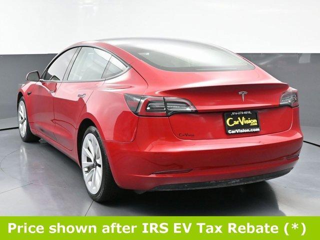 used 2022 Tesla Model 3 car, priced at $15,999