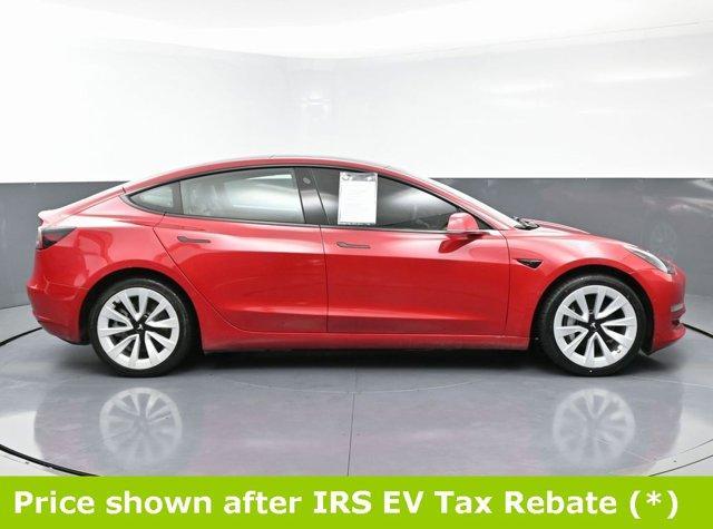 used 2022 Tesla Model 3 car, priced at $15,999