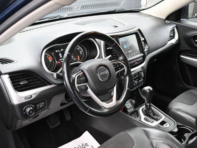 used 2018 Jeep Cherokee car, priced at $14,299