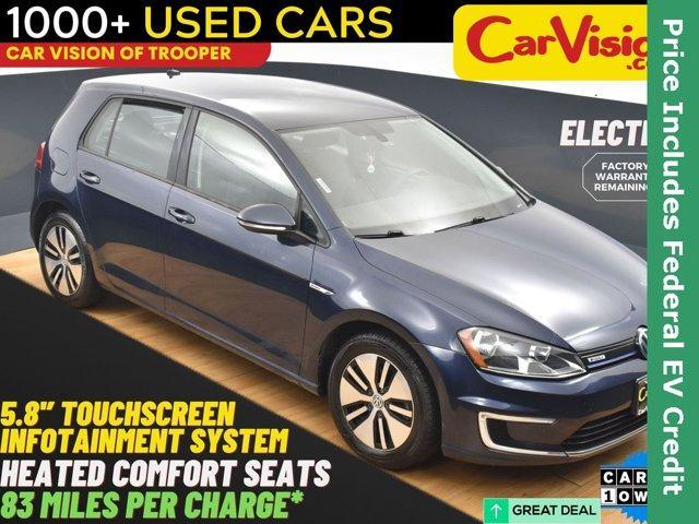 used 2016 Volkswagen e-Golf car, priced at $8,999