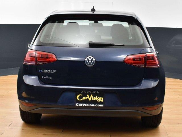 used 2016 Volkswagen e-Golf car, priced at $8,999