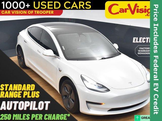 used 2020 Tesla Model 3 car, priced at $16,999