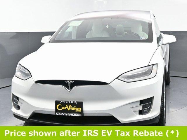 used 2017 Tesla Model X car, priced at $18,999