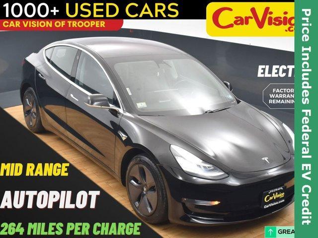 used 2018 Tesla Model 3 car, priced at $16,499