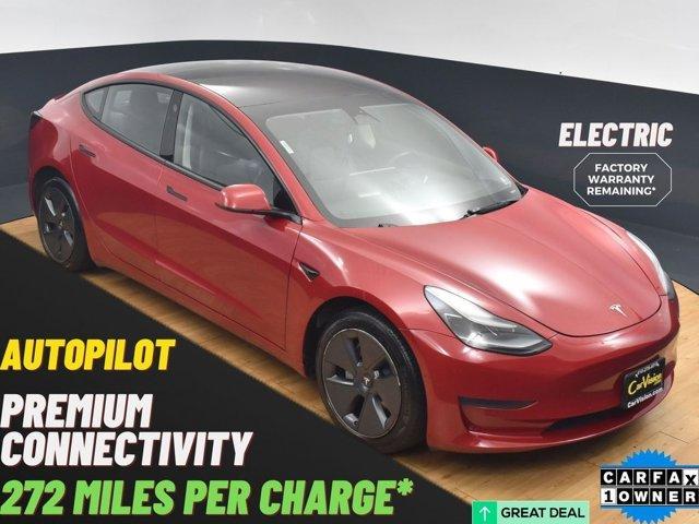 used 2022 Tesla Model 3 car, priced at $15,999