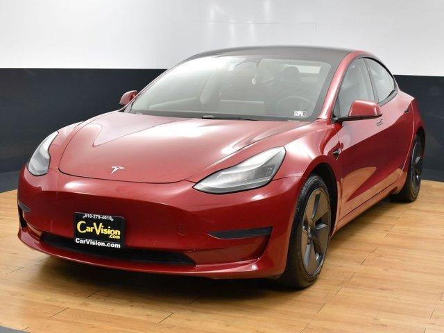 used 2022 Tesla Model 3 car, priced at $15,999