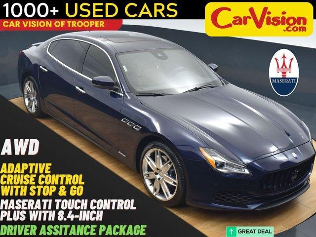 used 2018 Maserati Quattroporte car, priced at $25,499