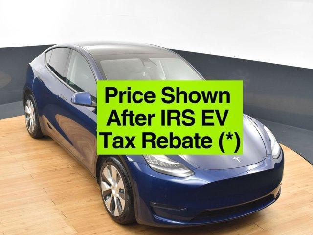 used 2022 Tesla Model Y car, priced at $18,999