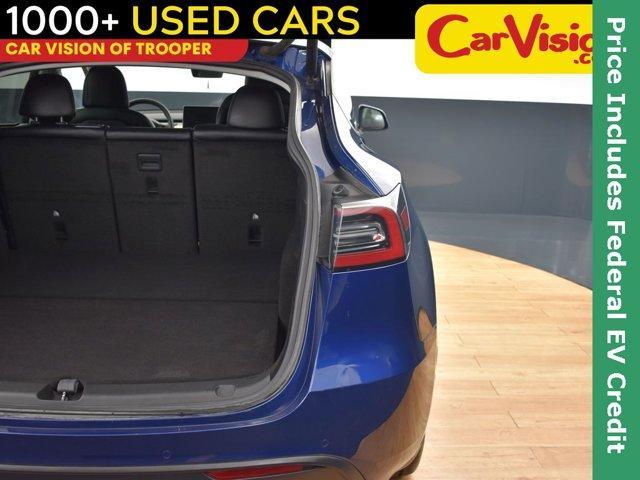 used 2022 Tesla Model Y car, priced at $19,999