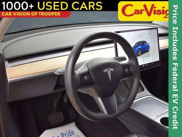 used 2022 Tesla Model Y car, priced at $19,999