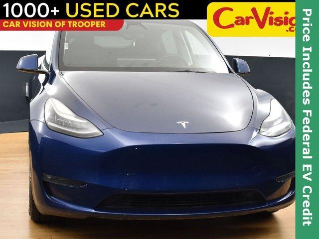 used 2022 Tesla Model Y car, priced at $19,999