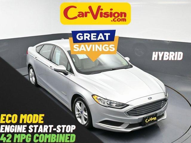 used 2018 Ford Fusion Hybrid car, priced at $14,999