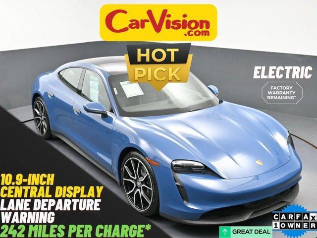 used 2023 Porsche Taycan car, priced at $65,999