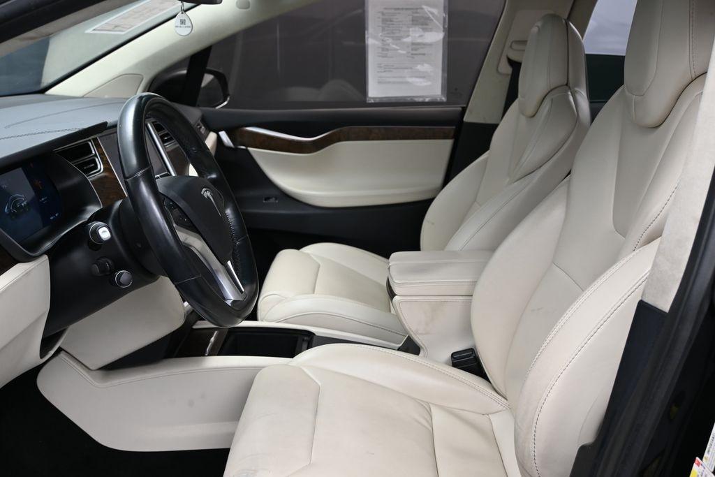 used 2017 Tesla Model X car, priced at $18,499