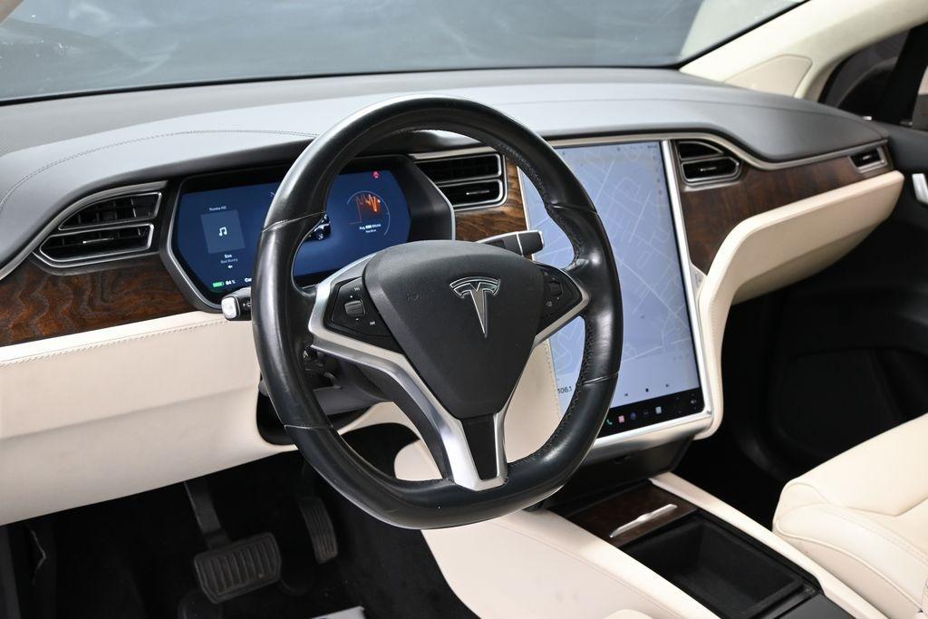 used 2017 Tesla Model X car, priced at $18,499