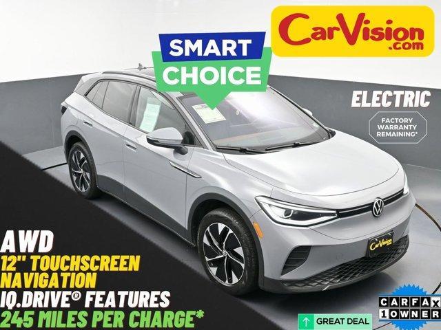 used 2022 Volkswagen ID.4 car, priced at $17,999