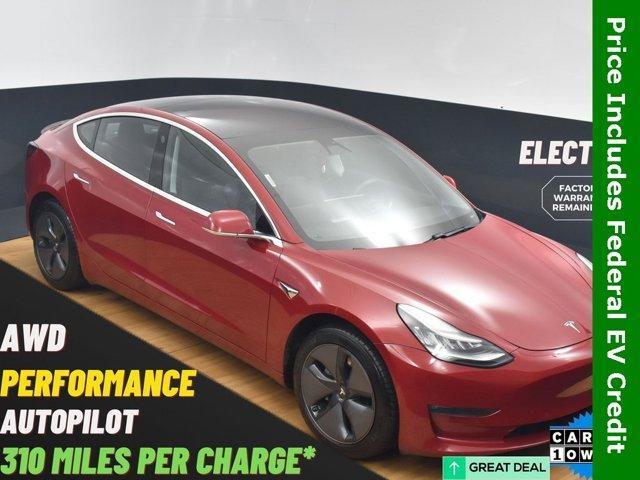 used 2019 Tesla Model 3 car, priced at $19,999