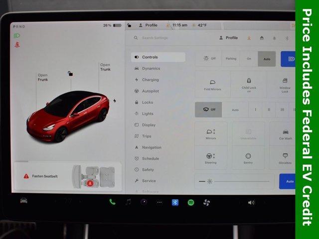 used 2019 Tesla Model 3 car, priced at $19,999