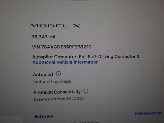used 2023 Tesla Model X car, priced at $46,999