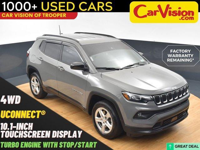 used 2023 Jeep Compass car, priced at $23,999