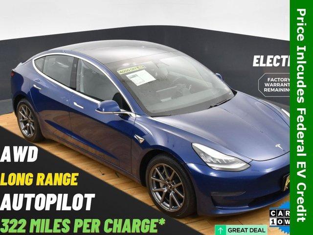 used 2020 Tesla Model 3 car, priced at $15,999