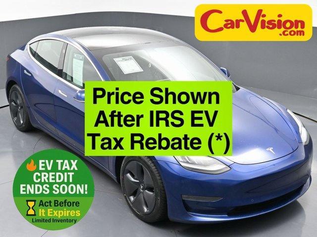 used 2020 Tesla Model 3 car, priced at $17,499
