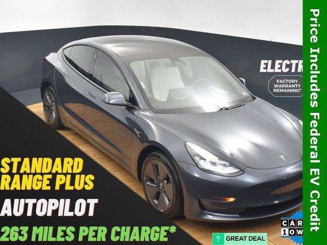 used 2021 Tesla Model 3 car, priced at $18,999