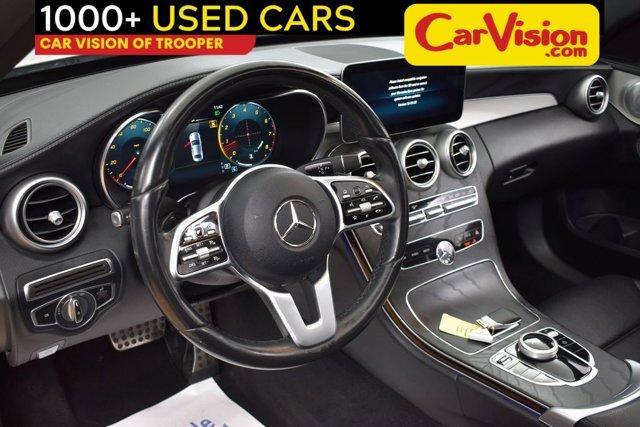 used 2021 Mercedes-Benz C-Class car, priced at $27,499