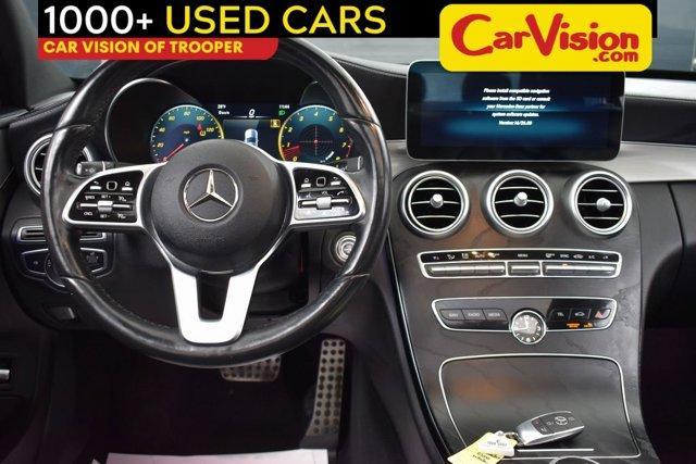 used 2021 Mercedes-Benz C-Class car, priced at $27,499