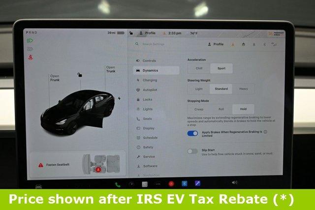 used 2021 Tesla Model 3 car, priced at $17,999