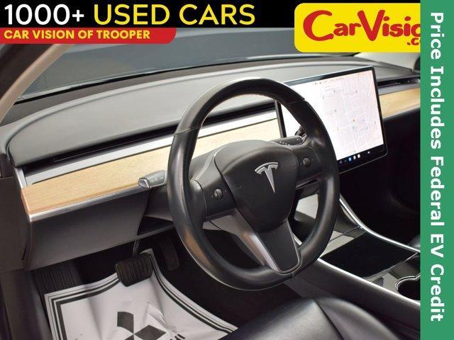 used 2018 Tesla Model 3 car, priced at $19,999