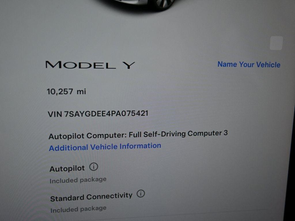 used 2023 Tesla Model Y car, priced at $30,999