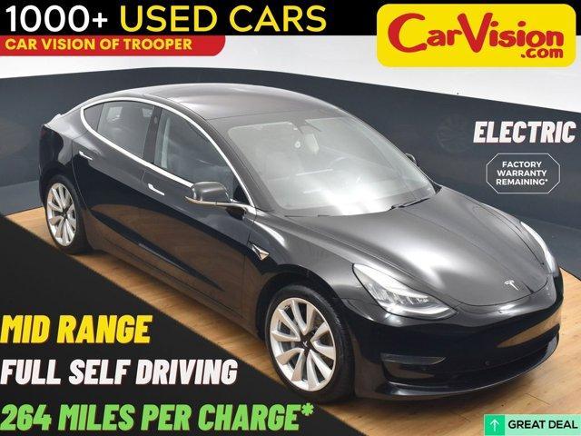 used 2018 Tesla Model 3 car, priced at $16,999