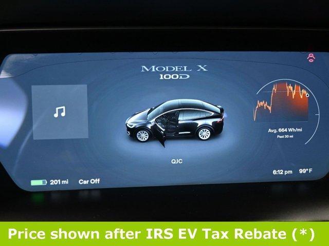 used 2017 Tesla Model X car, priced at $17,999