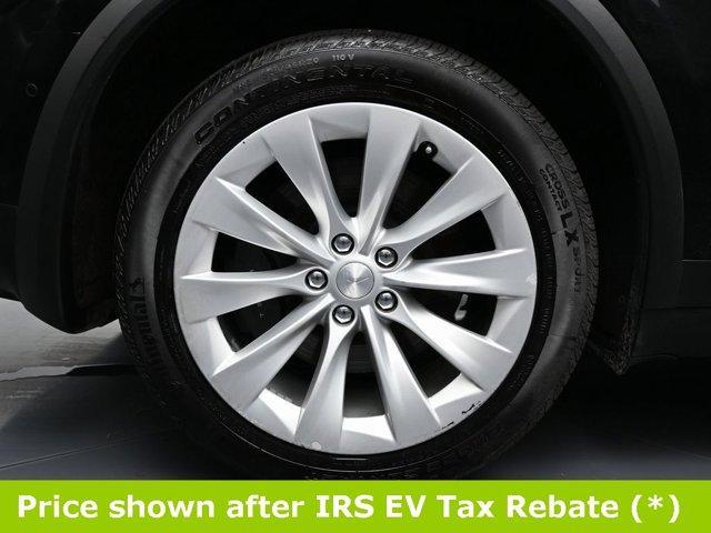 used 2017 Tesla Model X car, priced at $17,999