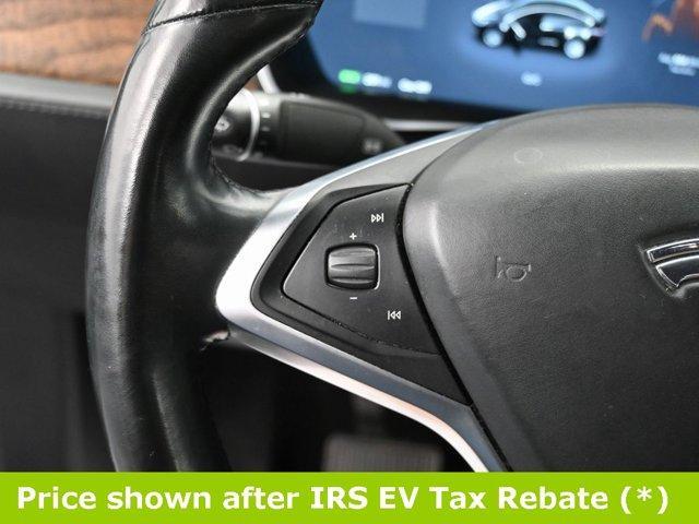 used 2017 Tesla Model X car, priced at $17,999