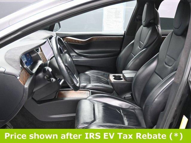 used 2017 Tesla Model X car, priced at $17,999