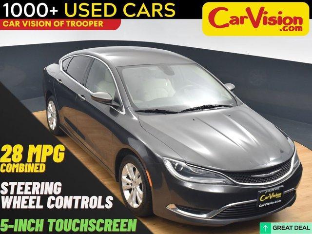 used 2016 Chrysler 200 car, priced at $11,999