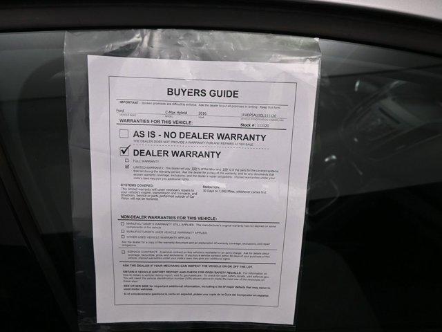 used 2016 Ford C-Max Hybrid car, priced at $10,499