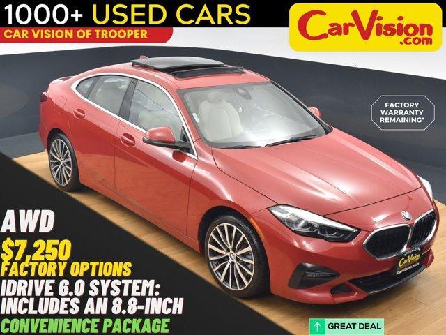 used 2021 BMW 228 Gran Coupe car, priced at $23,999