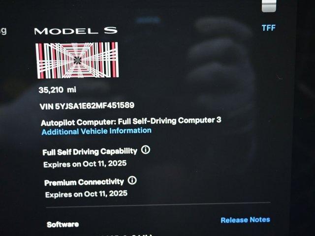 used 2021 Tesla Model S car, priced at $44,999
