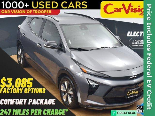 used 2022 Chevrolet Bolt EUV car, priced at $19,499