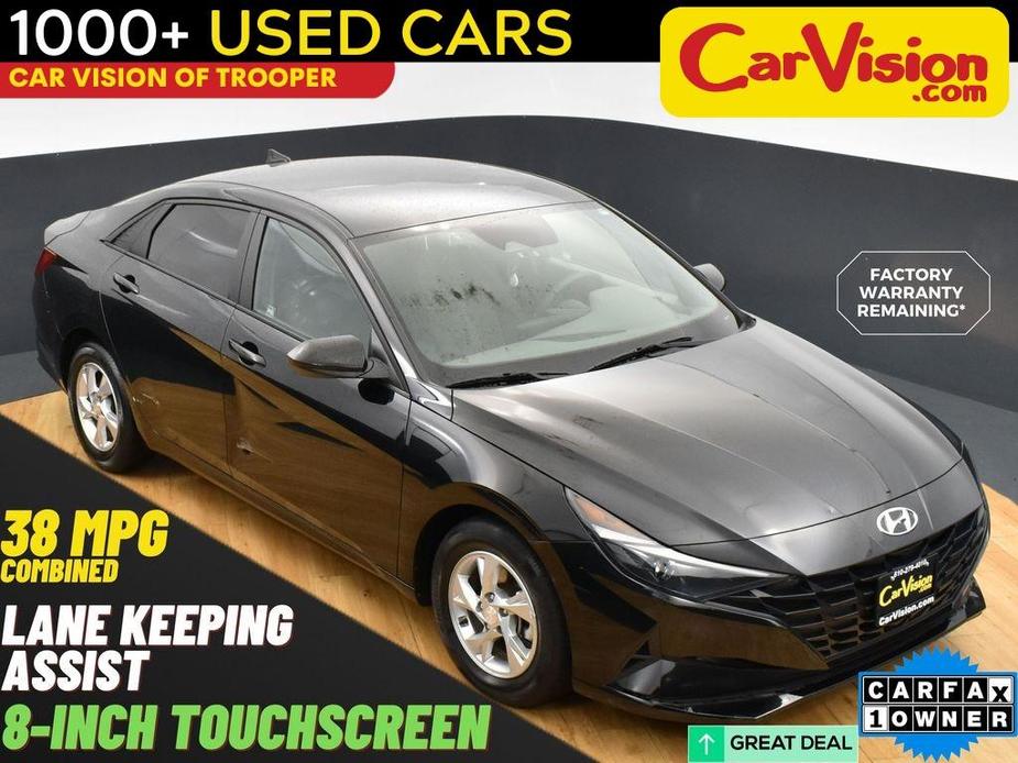 used 2021 Hyundai Elantra car, priced at $16,499