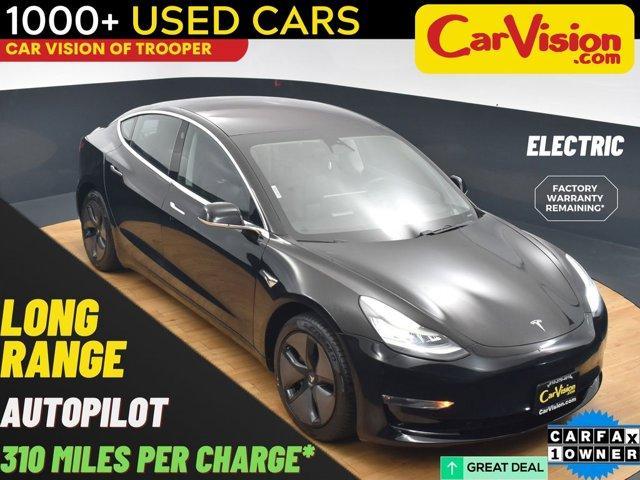 used 2018 Tesla Model 3 car, priced at $18,999